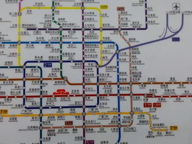 北京地铁图