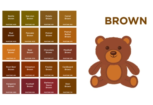 枣色:也是棕色,cmyk: c45 m75 y100 k40 ,rgb: r113 g59 b18.