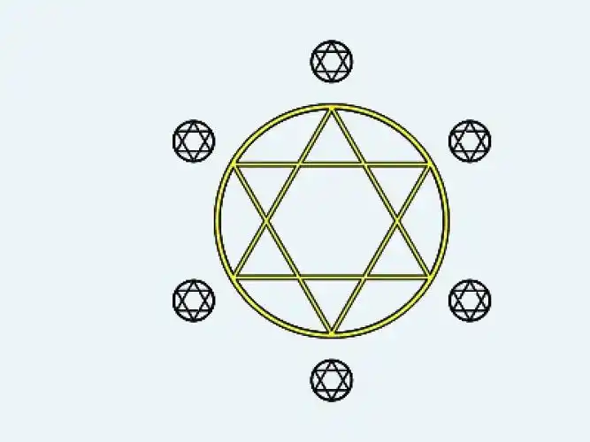 简易六芒星魔法阵