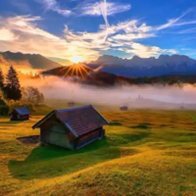 美丽迷人的景色_风景静物头像_我要个性网