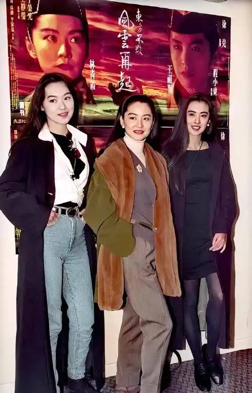 这几张港星合照可以直接封神了,最后一张太绝了_周慧敏_蓝洁瑛_何美钿