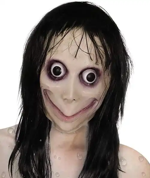 剧本杀面具 万圣节面具吓人头套全脸鬼脸搞怪整蛊鬼屋密室逃脱 黑嘴