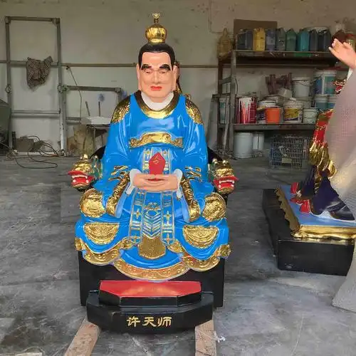 四面佛像 道教张天师树脂神像 寺院树脂佛像厂家