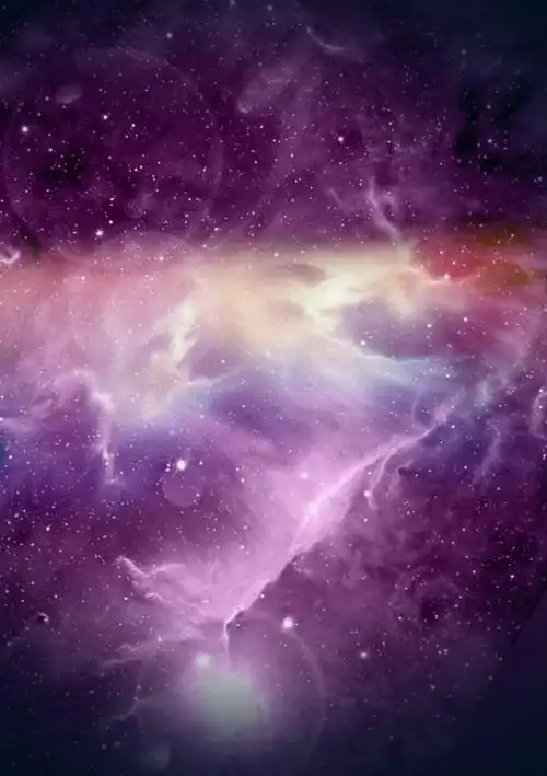 动漫女生图片 唯美 梦幻 紫色 星空(超美的紫色星空唯美意境壁纸)