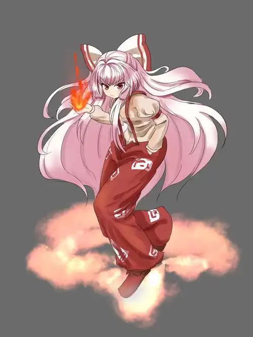 新书封面藤原妹红竖图