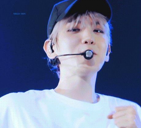 边伯贤# #baekhyun# #exo# 动图 gif