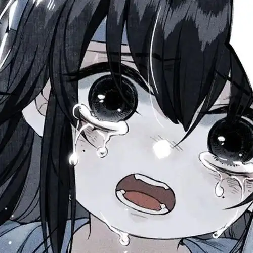 丧系动漫女生头像