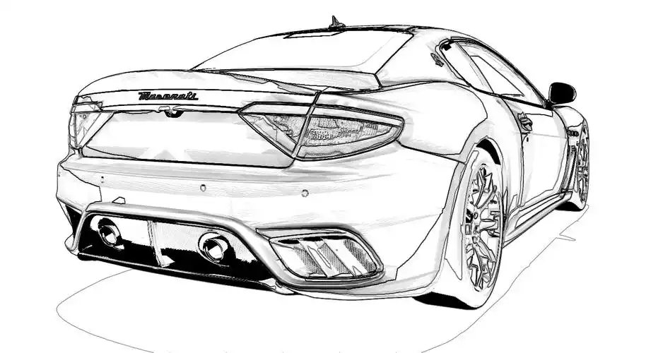 玛莎拉蒂gt - 优动漫-动漫创作支援平台 | 优动漫paint绘画软件