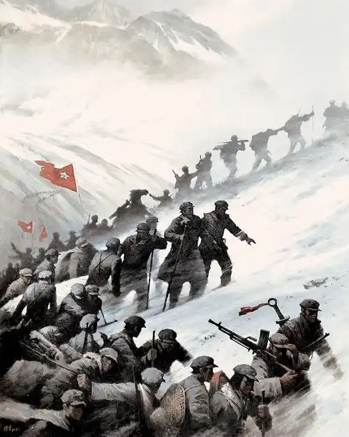 【红色记忆】开始长征④:进入千里雪山‖蔡长风