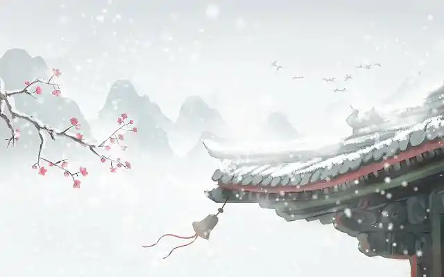 下雪图片