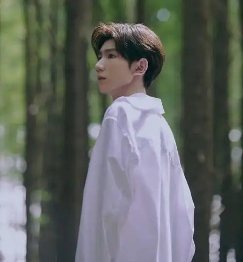 温柔散落的花瓣94  三套纯白衬衫 你最爱哪一套呢  @tfboys-王源