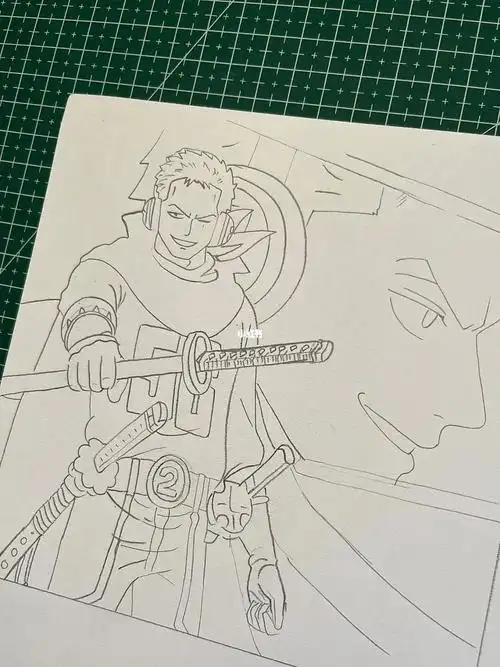 宫格  #海贼王  #一起追过的海贼王  #海贼王手绘  #简笔画教程