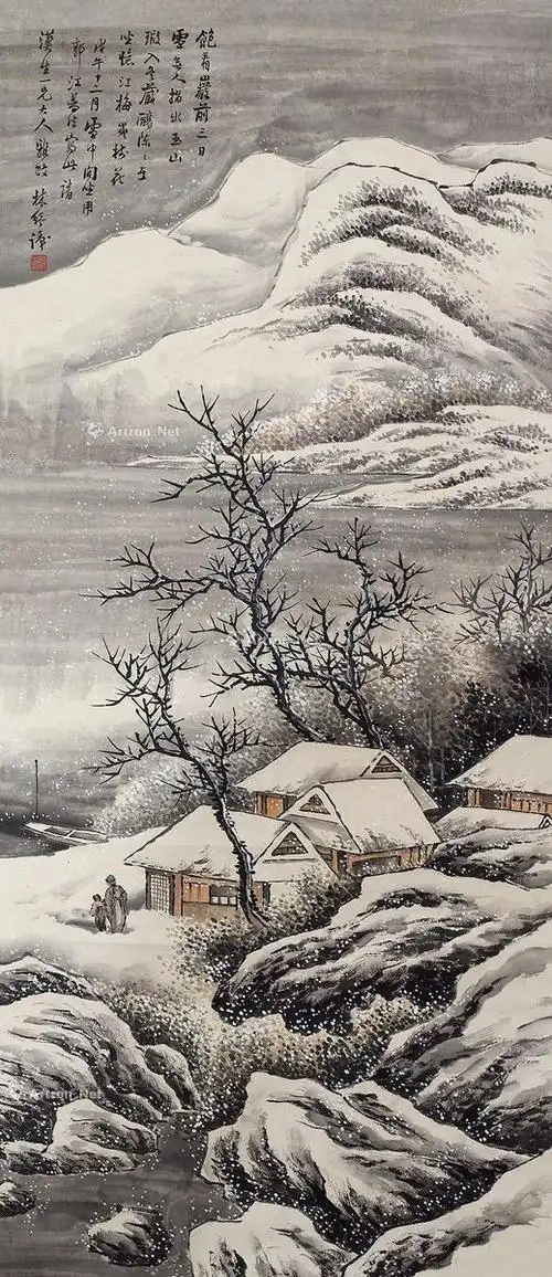 林纾 雪景_2016春季中国书画·油画艺术品拍卖会_浙江世贸_拍品价格