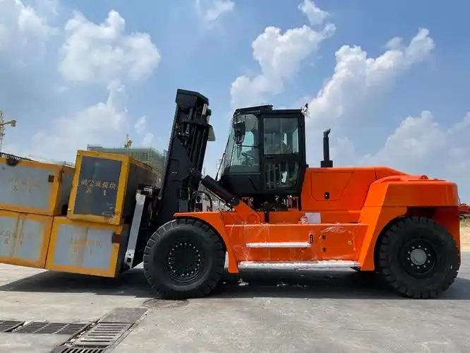 高门架25吨叉车集装箱25吨石材叉车转运型号