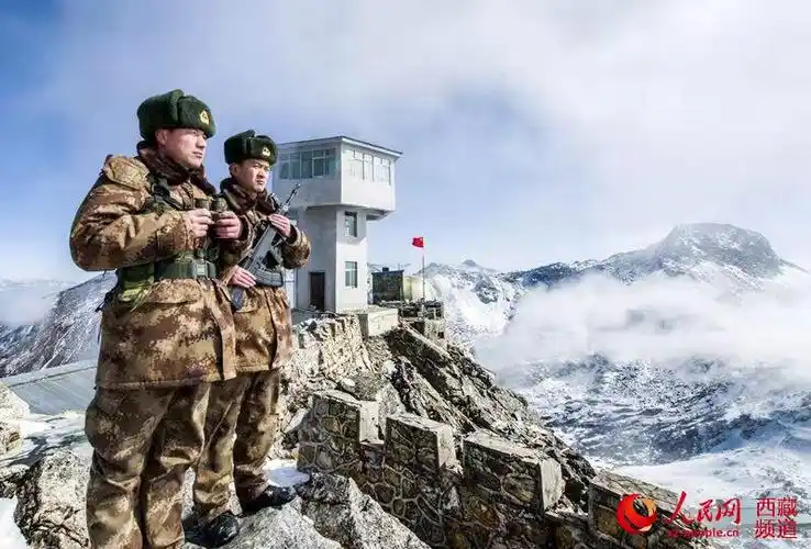 海拔4700多米的西藏军区卓拉哨所,接力守护壮美山河.罗凯 摄