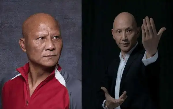 计春华(左)vs杜玉明(右):经常演反派角色的两人,一直以为他俩是同一个