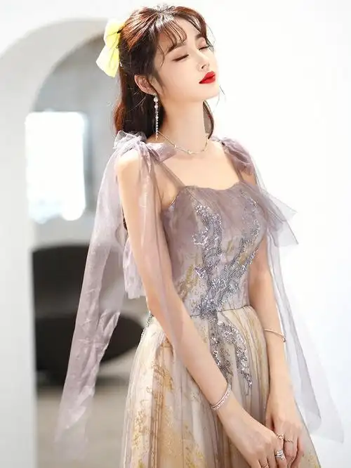 仙气艺考晚礼服