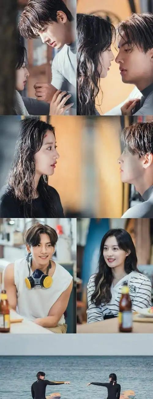 池昌旭和金智媛在《都市男女爱情法》中含泪重逢