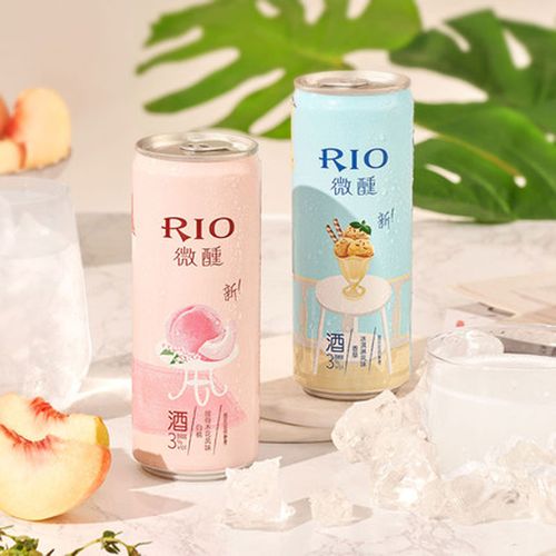 枫同款锐澳微醺rio鸡尾酒乳酸菌330ml6罐加赠2罐预调鸡尾酒