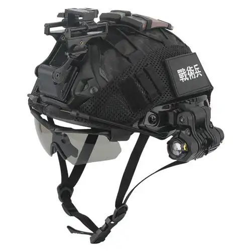 战术兵 fast电动车战术头盔 简易加厚军迷户外骑行cs野战轻量头盔