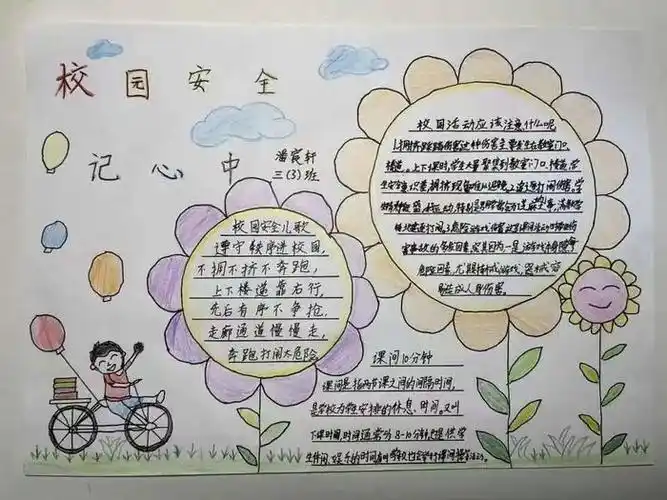 校园安全手抄报内容