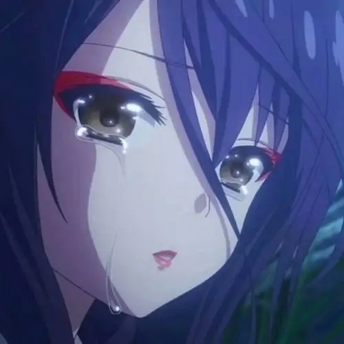 江奕/动漫女头流泪丧系女头/但愿_卡通动漫头像_我要个性网