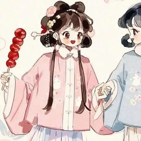 闺蜜头像 古风情侣闺蜜双用头像