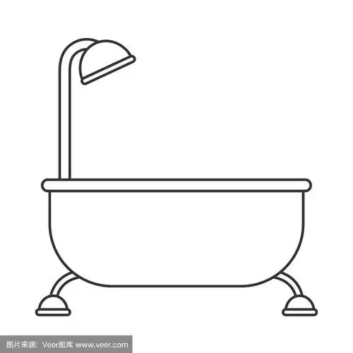 浴缸图标图像