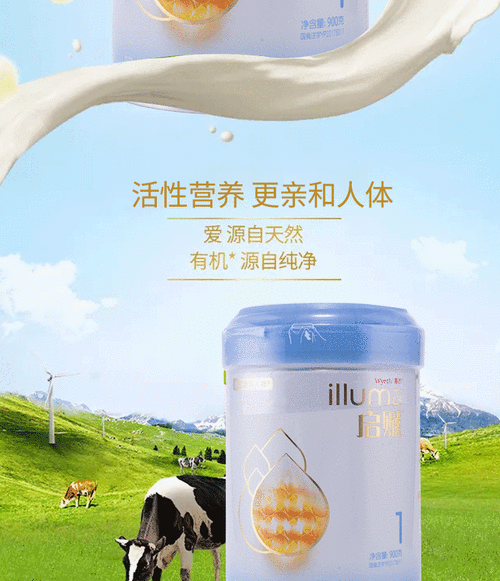 惠氏蓝钻奶粉 爱尔兰原装进口启赋1段配方牛奶粉810g 1罐 810克【图片