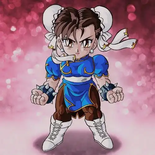 童年回忆杀##街头霸王#q版街霸人物壁纸(原创:cromputer_罗)#动漫