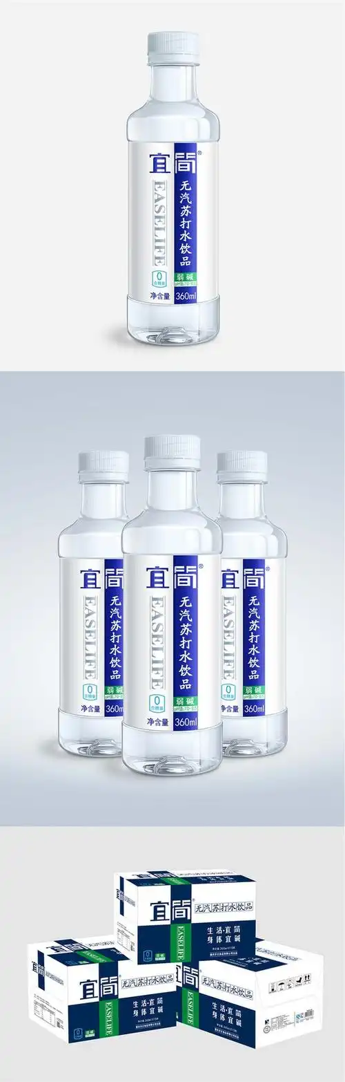 宜简无汽苏打水(360mlx15) - 重庆宜简