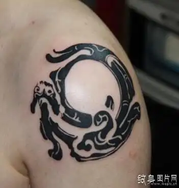 蚩尤纹身图案及手稿欣赏,霸气的上古战神