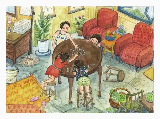 一些关于童年的插画