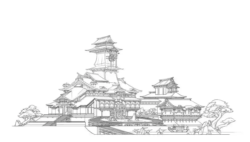 场景6|插画|游戏原画|二七是只柴_原创作品-站酷zcool