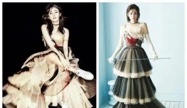 古力娜扎学杨幂穿衣搭配,结果完美逆袭时尚一姐这次输惨了