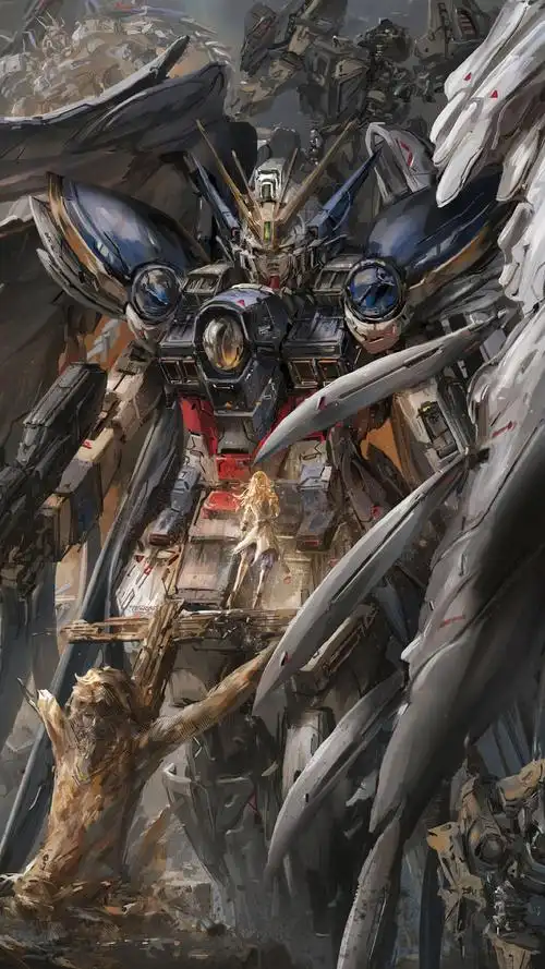 4k壁纸高达出击