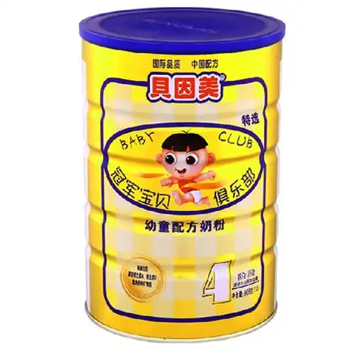 贝因美冠军宝贝幼童配方奶粉908g(3-6岁幼童适用)4段