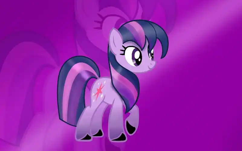 小马速绘g5暮光闪闪紫悦g4style