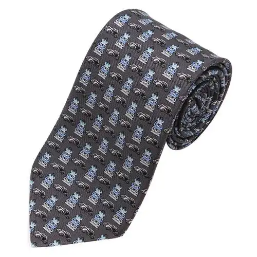 [即刻拍][9.9新]路易威登lv男士领带灰色水蓝色173921