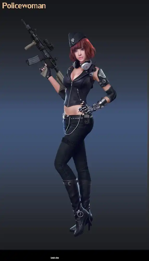 > 《逆战》游戏角色