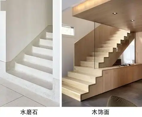 建筑工人建造斜坡混凝土楼梯施工工艺(1)踏步高=150mm踏步宽=300mm(2)