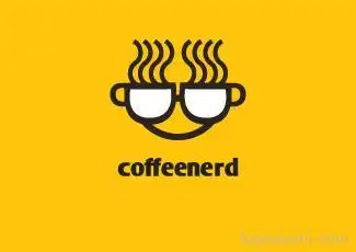 coffeenerd咖啡标志图logo设计品牌标志设计公司