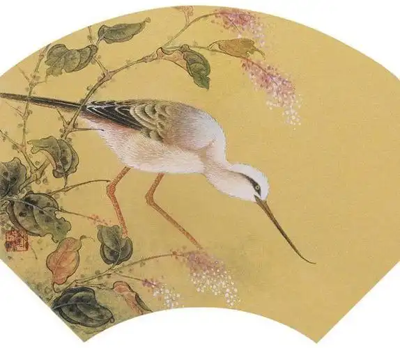 来自刘光杰工笔花鸟画作品.