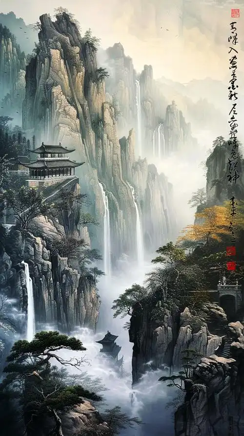 自然意象与人文精神的诗意融合——中国古典山水画