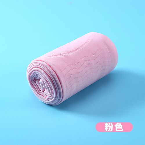 布儿童连裤袜女童丝袜春秋薄款夏季宝宝打底裤连体舞蹈袜子练功 粉色