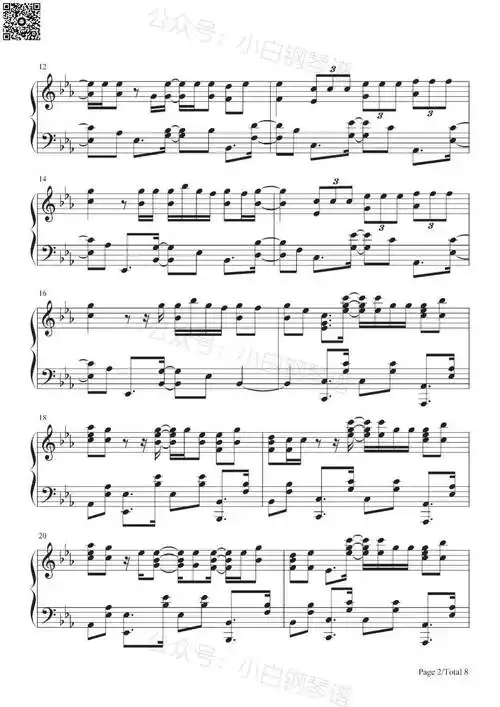 「琴谱|kiss and make up」- dua lipa ft blackpink(含简谱)_lana