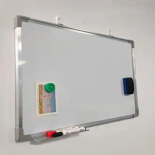 如华福禄白板写字板挂式家用儿童小黑板小白板教学培训办公会议白班版