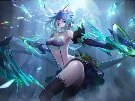 王者荣耀虞姬启明星使p图去衣服图片