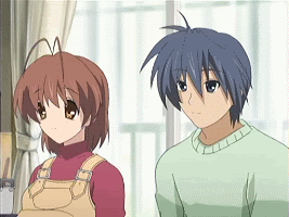 悠哉日常大王gif转头gif一脸懵gif动漫gif二次元gif