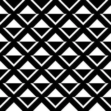 矢量素材_黑白几何图案摘要抽象的黑色和白色几何图案.